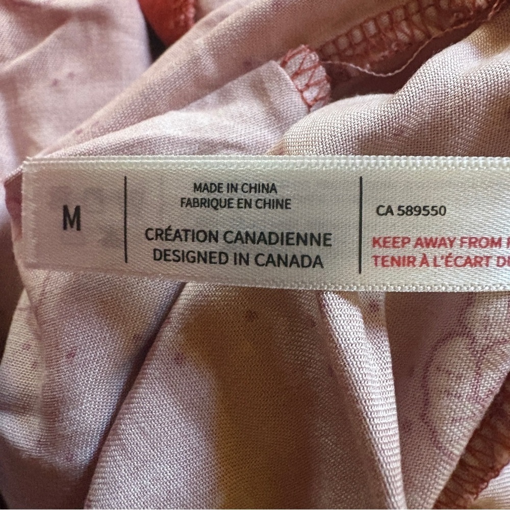 Rachel Création Canadienne Floral EcoVero Midi Skirt M Red Boho Sustainable - Picture 4 of 5